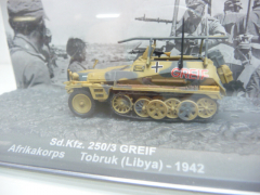 Sd.Kfz.250/3 Greif Afrikakorps Tobruk 1942 - De Agostini 1:72