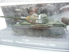 T-55A Polish Army Prague 1968 - De Agostini 1:72