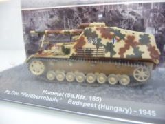 Hummel Sd.Kfz 165 Pz.Div. Feldherrnhalle Budapest 1945 - De Agostini 1:72