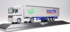 Herpa H0 256575 MB Actros LH Gardinenplanen-Sattelzug