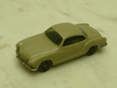 0034 4 F VW Karmann Ghia 1966 olivgrau Wiking 1:87