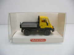 Wiking H0 372 01 33 Unimog U 400 in gelb Neuwertig in OVP
