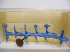 Wiking H0 378 01 20 Lemken-Pflug in blau Neuwertig in OVP