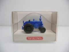 Wiking H0 880 01 14 Lanz Bulldog in blau Neuwertig in OVP